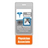Physician Associate Badge Buddy Vertical w/Height & Weight Conversion Charts
