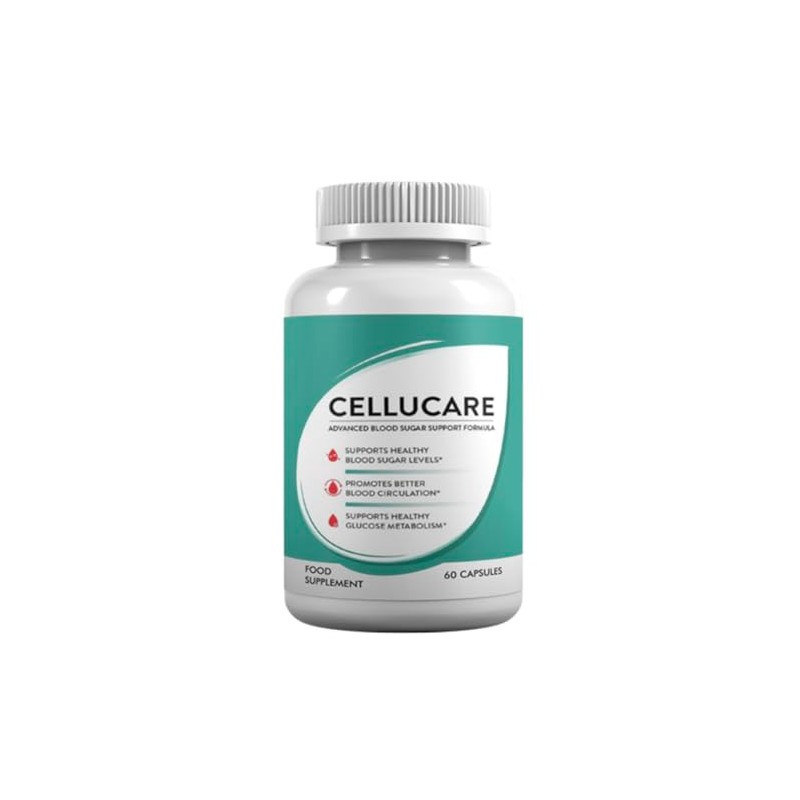 Cellucare| Vegan | Natural Supplement| 60 Capsules |Gluten-Free| 60 Servings