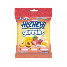 HI-CHEW Gummies Original Mix - Mango, Peach, Strawberry - Soft & Chewy Fruity...