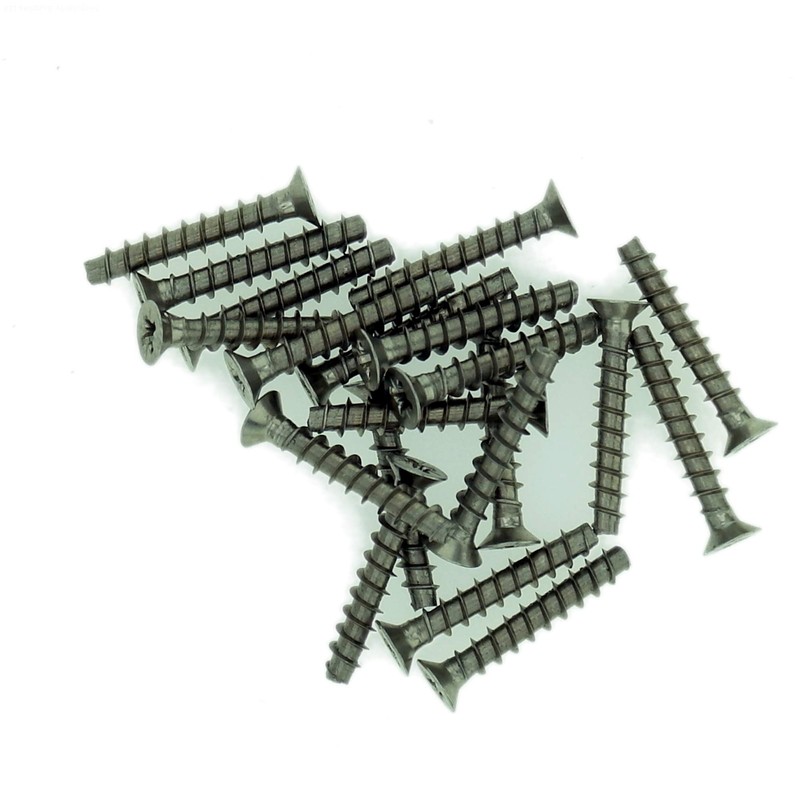 D3 (3mm x 16mm) Pozi Countersunk Screws for Plastic (Trilobular)