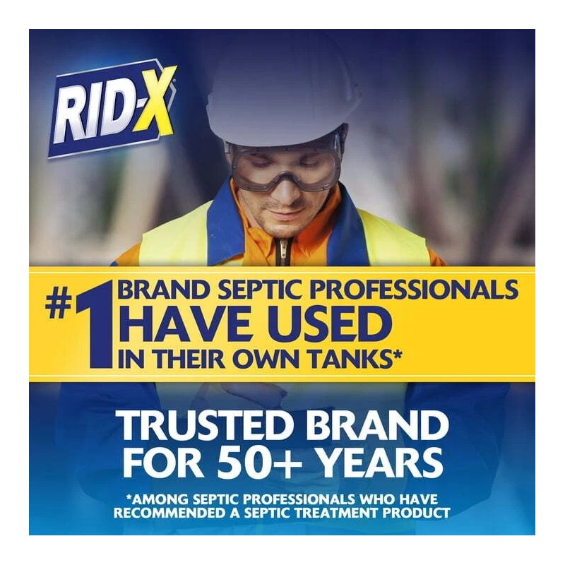 Rid-X 2 PACK - RID-X Septic Treatment, 2 Month Supply