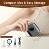 2026 Upgraded 5-in-1 Electric Nail Clipper for Fingernails & Toenails,4-Speed