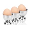 4 Pcs Stainless Steel Egg Cups Small Egg Cup Holders