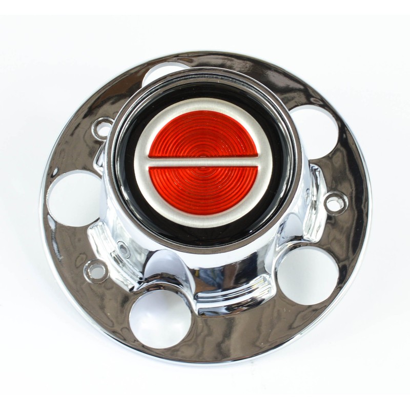 BB Auto Set of 4 New Chrome Wheel Center Caps