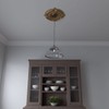 Ekena Millwork CMP16ATBGL Attica Thermoformed PVC Ceiling Medallion (Fits Canopies