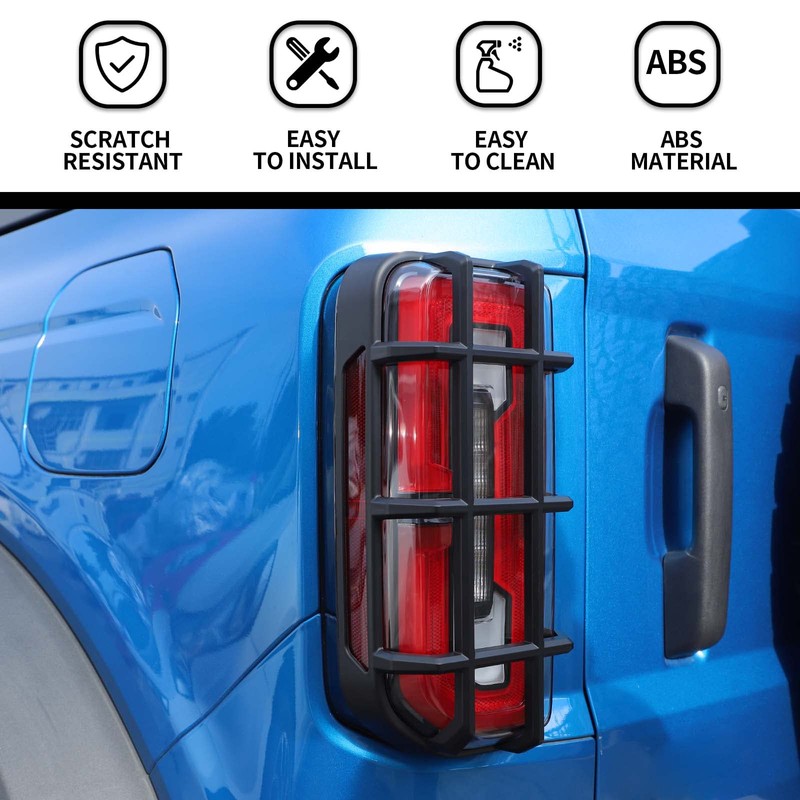 Hoolcar Tail Light Guards Rear Light Cover Protector Compatible with