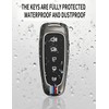 YONUFI for Ford Key Fob Cover Case, Metal Shell Car
