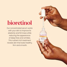 Burt's Bees Renewal Intensive Firming Serum With Natural Retinol Alternative and Hyaluronic Acid, Powerful Natural Anti-Aging Ingredients, 98.6 Percent Natural Origin Skin Care, 1 fl. oz. Bottle