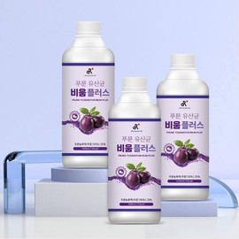 푸룬 유산균 비움 플러스 3병 Prune Probiotic Bium Plus 3 Bottles