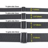 BAIWOAK Tri Glide Slider Strong Plastic Tri Glide Slides Adjustable