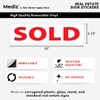 Real Estate Listing Vinyl Sign Stickers - Removable & Reusable