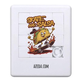 Azeeda 'Skate und Salsa' Schiebepuzzle (PZ00035204)