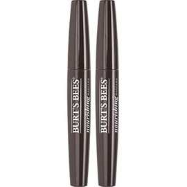 Burt's Bees 100% Natural Nourishing Mascara, Black Brown - 0.4 Ounce (Pack of 2)