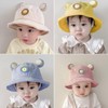 Umeloeo Baby Hat, Bucket Hat, Bear with Ears, Cute, Baby