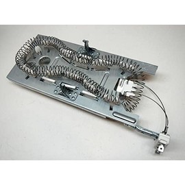 Dryer Heater Heating Element for Whirlpool Kenmore Kitchenaid Roper Models GEW9868KT0 LEQ8611LW1 11060052990 GEQ8811LW1 GEW9250PT0 11082826102 11084836201 GEC9858HQ0 GEQ8858KQ0 GEW9260PW1