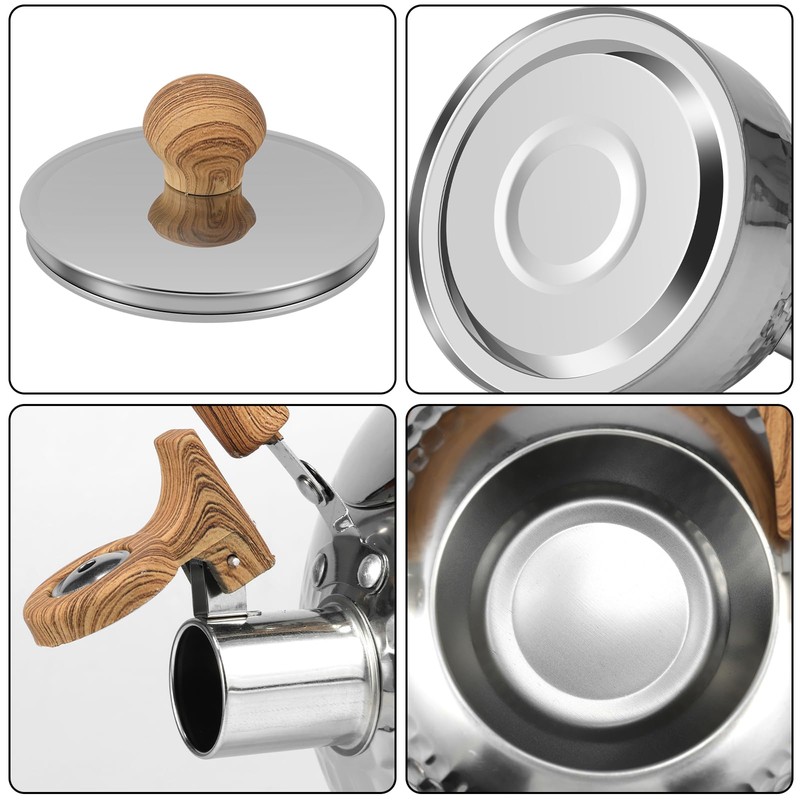 Tea Kettle, Rustproof Whistling Tea Kettle, Food Grade Stainless Steel