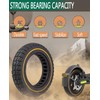 GLDYTIMES 54-152 10X2 Solid Tire, 10 Inch Electric Scooter Wheels
