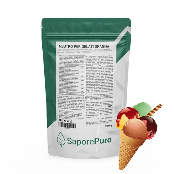Ice Cream and Sorbet Stabilizer (S) with Emulsifier - 250 g