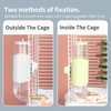HardcorePet Chinchilla Guinea Pig Water Bottle, Parrot Automatic Drinking Device,
