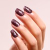 Ozzeal Glitter Gel Polish, Brown Iridescent Glitter Gel Nail Polish