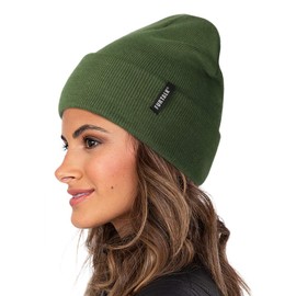 Furtalk Women's Knitted Beanie Hat, Winter Hats for Women & Men, Soft, Warm, Unisex, Cuffed - Violett01