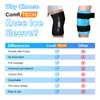 ComfiTECH Large Knee Ice Sleeve for Injuries Compression Sleeve, Flexible