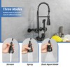 DOLGABA Wall Mount Kitchen Faucet, Commercial Wall Mounted Kitchen Faucets