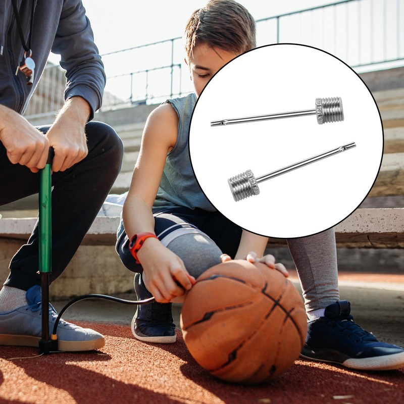 tiggell Air Pump Needles for Balls Inflator Needles for Soccer