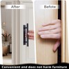 Piriuuo 4 Pack Adhesive Cabinet Handles Pulls, Self Stick Door
