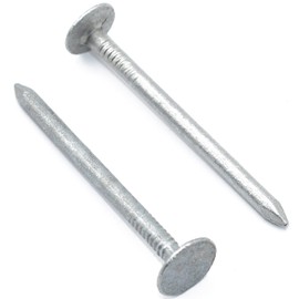 1 x 0.5kg (500g) Pack of 40mm x 3.0mm GALVANISED ELH Clout Nails