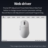 Darmoshark N7 Wireless Gaming Mouse,Tri-Mode 8K/USB-C/Bluetooth,Up to 30000DPI,PAW3950 Optical Sensor