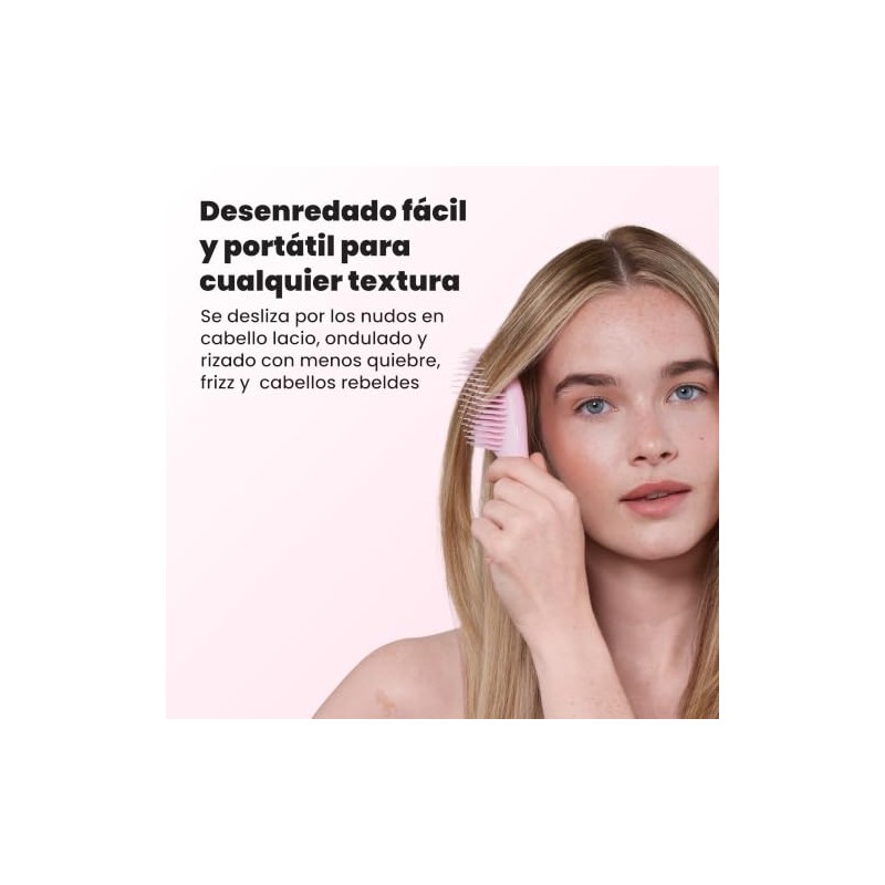 Tangle Teezer Ultimate Detangler Mini Hair Brush, Millennial Pink