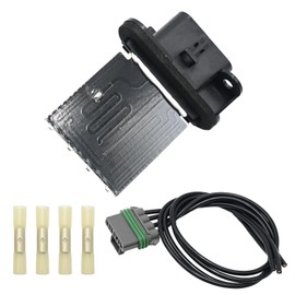 Anxingo 973-582 HVAC Fan Blower Motor Resistor Kit with Wire Harness Replacement for Toyota Tacoma 2005 2006 2007 2008 2009 2010-2020 8713804050 8713804052 4P1650 JA1772 RU1435