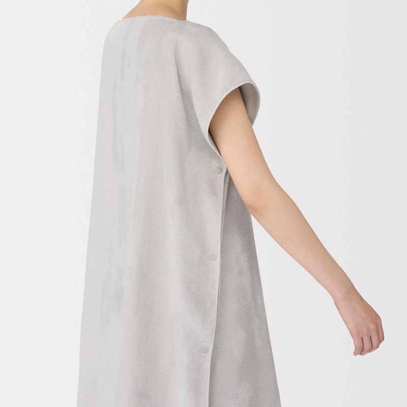 MUJI 23113281 Bath Towel Poncho, 27.6 x 74.8 inches (70