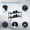 Expandable Cabinet Shelf Organizer Adjustable Metal Spice Rack Stackable Freestanding