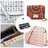 52 Shapes Style Hollow Punch Tool, Leathercraft Punch Tool Set,