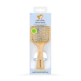 Lady Jayne Stimulate & Detangle Wide-Spaced Bristles Paddle Brush