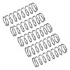 sourcing map Compression Spring, 5Pcs 304 Stainless Steel, 9mm OD,