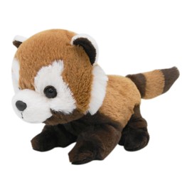 Aurora World Plush Fluffy Bay Beads Red Pandas