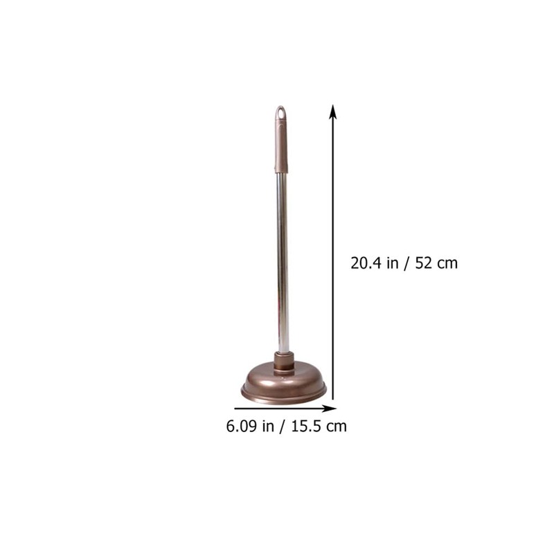 DOITOOL Toilet Plunger and Bowl Brush Combo for Bathroom Cleaning,