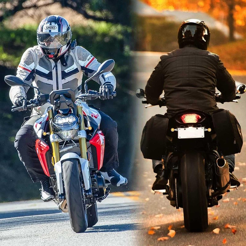 evermotor 12 V Mini LED Indicator Motorcycle E Approved, Chrome-Plated