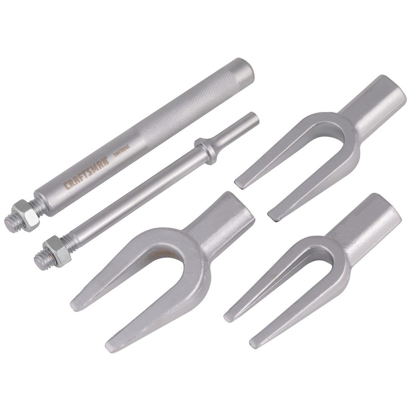 CRAFTSMAN Pneumatic Manual Pickle Fork, Automotive, 5-Piece Set (CMMT98340), Red