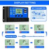 Upgraded - Solar Charge Controller 30A, 12V/ 24V Solar Panel