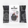 MARY QUANT 192012-1202-60 Eco Bag (Small Size/Black) Floral Daisy Bag,