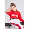 Little Girls 3PCs Outfits Cropped Hoodie Tank Top Jogger Pants