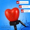 Outdoor Solar Garden Stake Lights Waterproof Solar Red Heart Shaped