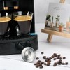 Big Cup Stainless Steel Reusable Coffee Capsule Compatible with L'OR