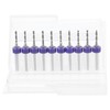 sourcing map 10pcs PCB Drill Bit Set 1/8" Shank 1.7mm