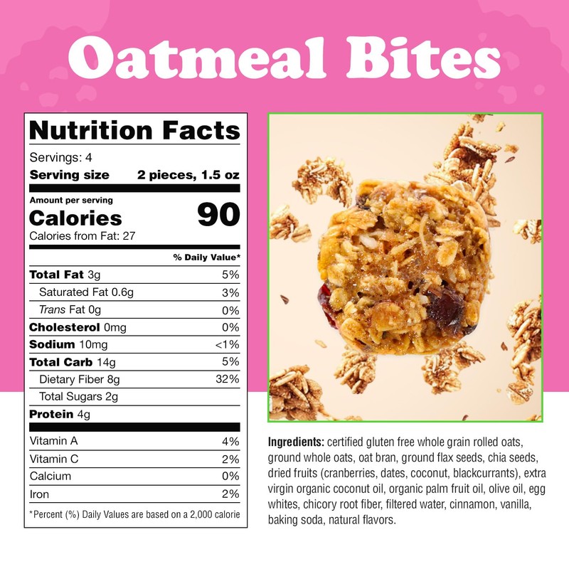 Alyssa's Gluten Free Oatmeal Cookies - Pack of 4