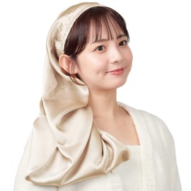 Panus 100% Silk!! Silky God Will Not Fall Off Until Morning, Silk Nightcap Long Nightcap, Long Hair, Split Ends, Prevents Sleeping Habits, Moisturizing, Beautiful Hair, For Bedtime, Postpartum,